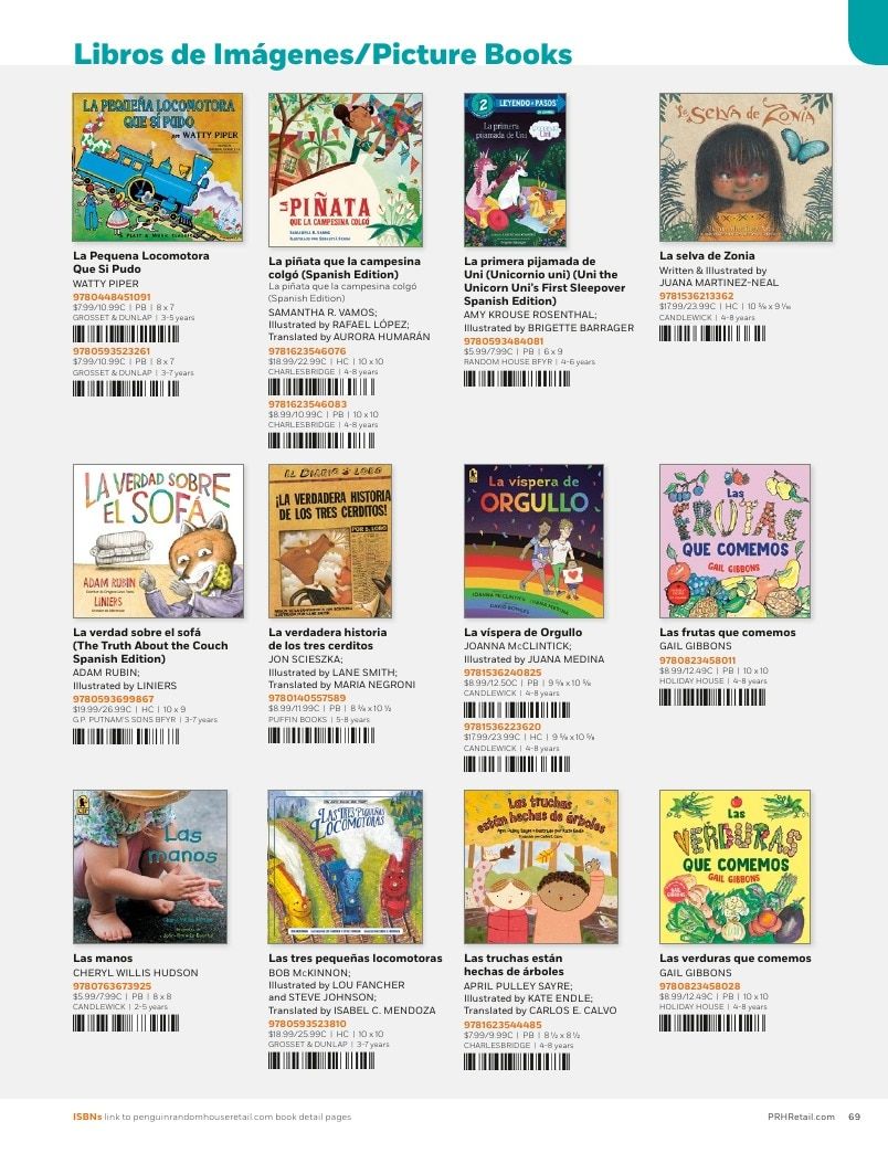 Penguin Random House Retail Libros en Español 2026 Catalog Weekly Ad January 1 - December 31, 2026