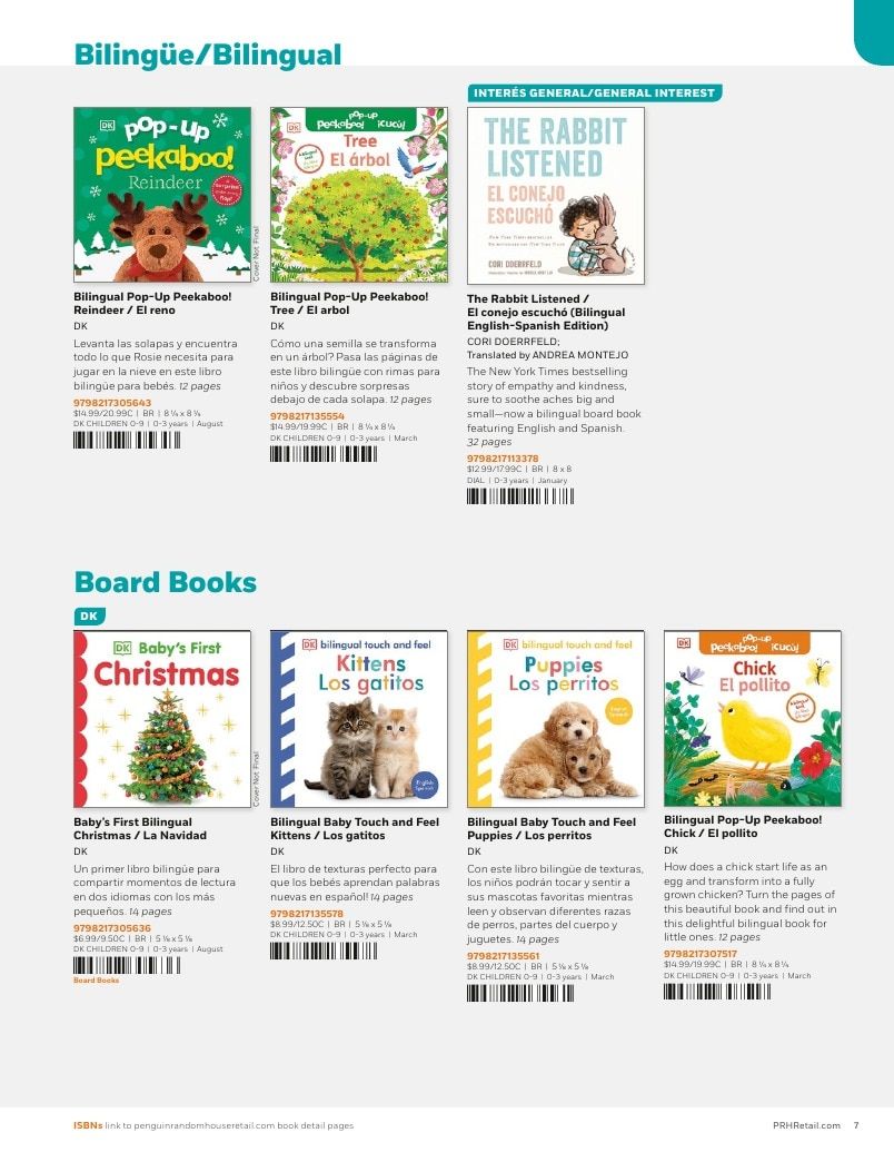 Penguin Random House Retail Libros en Español 2026 Catalog Weekly Ad January 1 - December 31, 2026