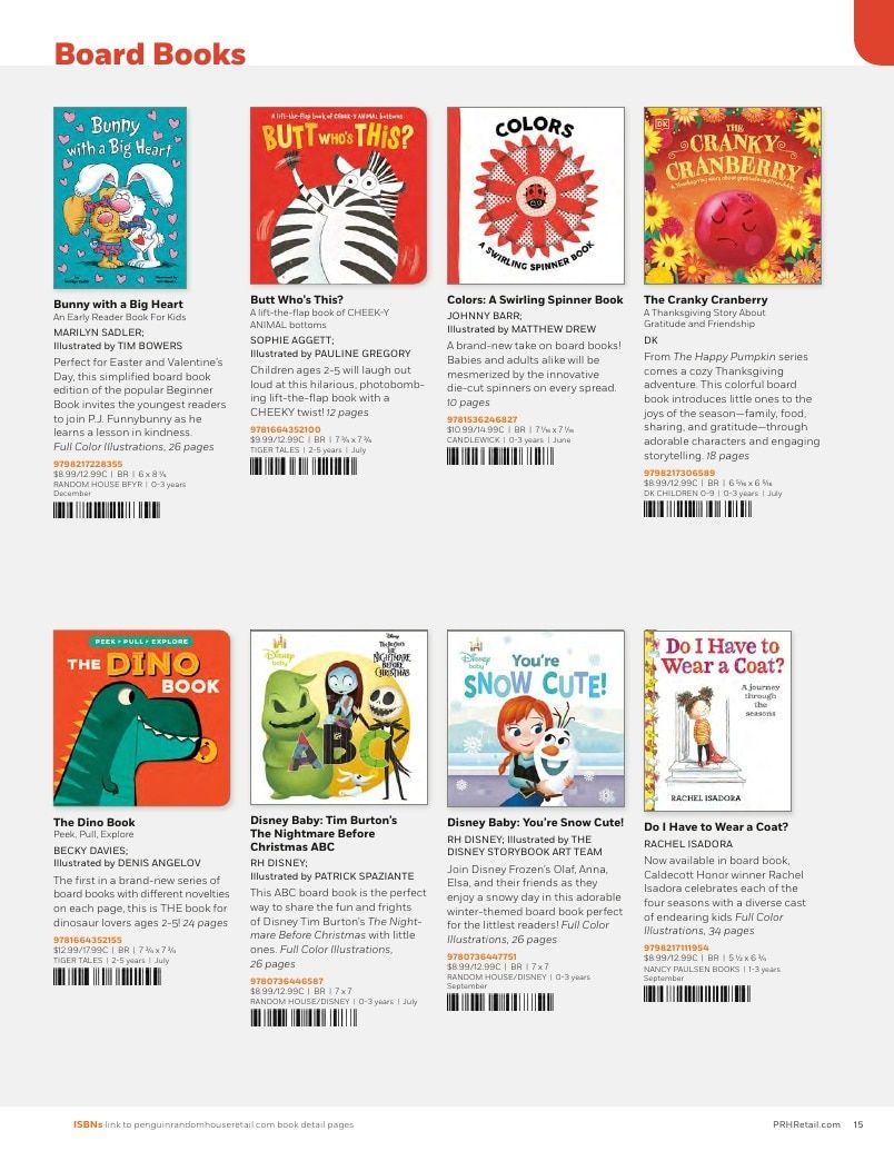 Penguin Random House Retail PRH Special Markets New for Fall 2026 Children’s Catalog Weekly Ad January 1 - December 31, 2026