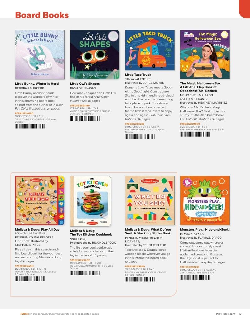 Penguin Random House Retail PRH Special Markets New for Fall 2026 Children’s Catalog Weekly Ad January 1 - December 31, 2026