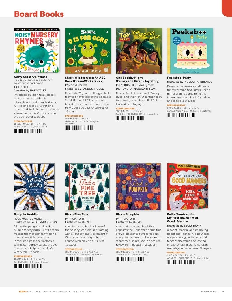 Penguin Random House Retail PRH Special Markets New for Fall 2026 Children’s Catalog Weekly Ad January 1 - December 31, 2026