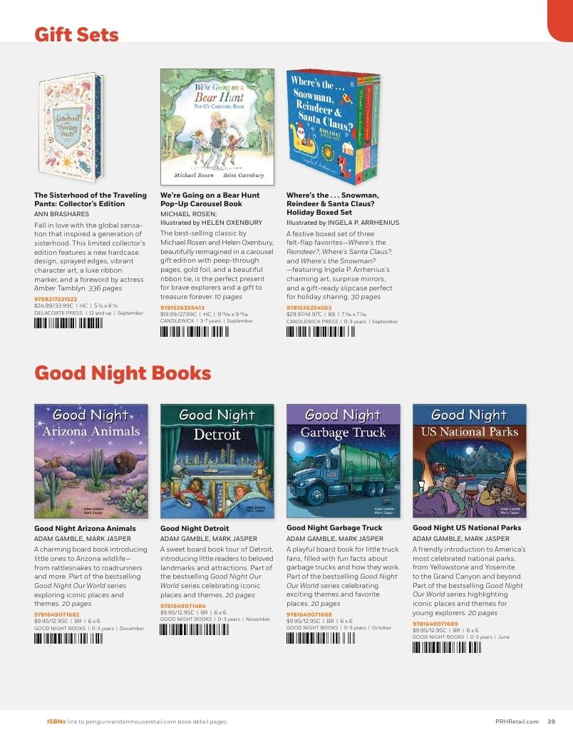 Penguin Random House Retail PRH Special Markets New for Fall 2026 Children’s Catalog Weekly Ad January 1 - December 31, 2026