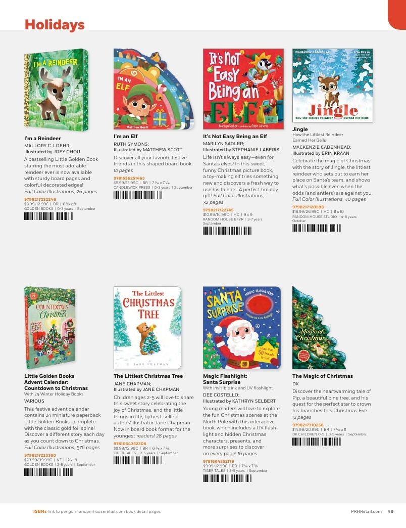 Penguin Random House Retail PRH Special Markets New for Fall 2026 Children’s Catalog Weekly Ad January 1 - December 31, 2026