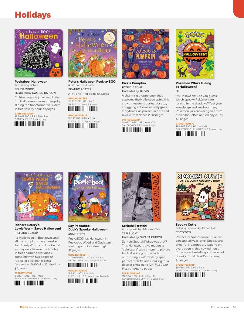 Penguin Random House Retail PRH Special Markets New for Fall 2026 Children’s Catalog Weekly Ad January 1 - December 31, 2026