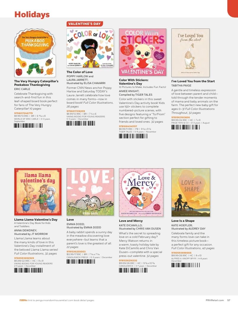 Penguin Random House Retail PRH Special Markets New for Fall 2026 Children’s Catalog Weekly Ad January 1 - December 31, 2026