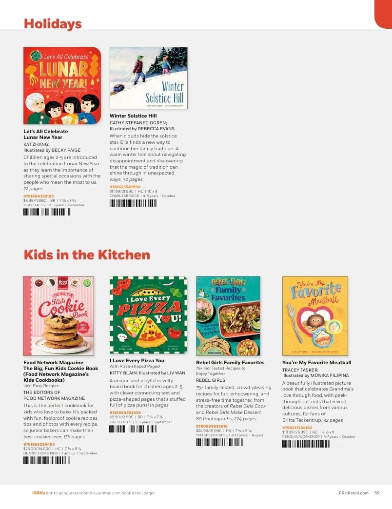 Penguin Random House Retail PRH Special Markets New for Fall 2026 Children’s Catalog Weekly Ad January 1 - December 31, 2026