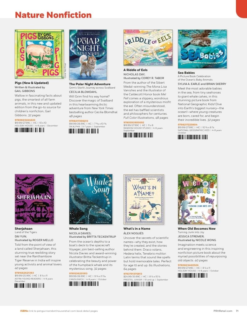 Penguin Random House Retail PRH Special Markets New for Fall 2026 Children’s Catalog Weekly Ad January 1 - December 31, 2026
