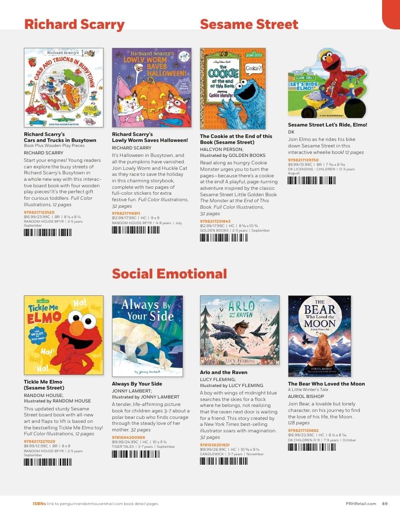 Penguin Random House Retail PRH Special Markets New for Fall 2026 Children’s Catalog Weekly Ad January 1 - December 31, 2026
