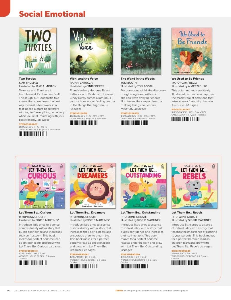 Penguin Random House Retail PRH Special Markets New for Fall 2026 Children’s Catalog Weekly Ad January 1 - December 31, 2026