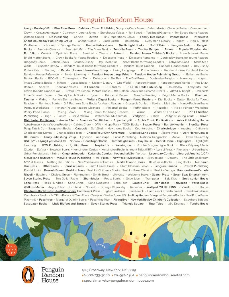 Penguin Random House Retail PRH Special Markets New for Fall 2026 Children’s Catalog Weekly Ad January 1 - December 31, 2026