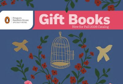 Penguin Random House Retail PRH Special Markets New for Fall 2026 Gift Books Catalog Weekly Ad January 1 - December 31, 2026