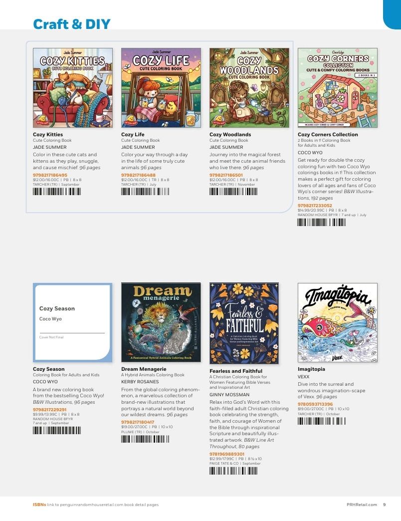 Penguin Random House Retail PRH Special Markets New for Fall 2026 Gift Books Catalog Weekly Ad January 1 - December 31, 2026