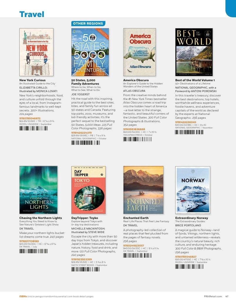 Penguin Random House Retail PRH Special Markets New for Fall 2026 Gift Books Catalog Weekly Ad January 1 - December 31, 2026