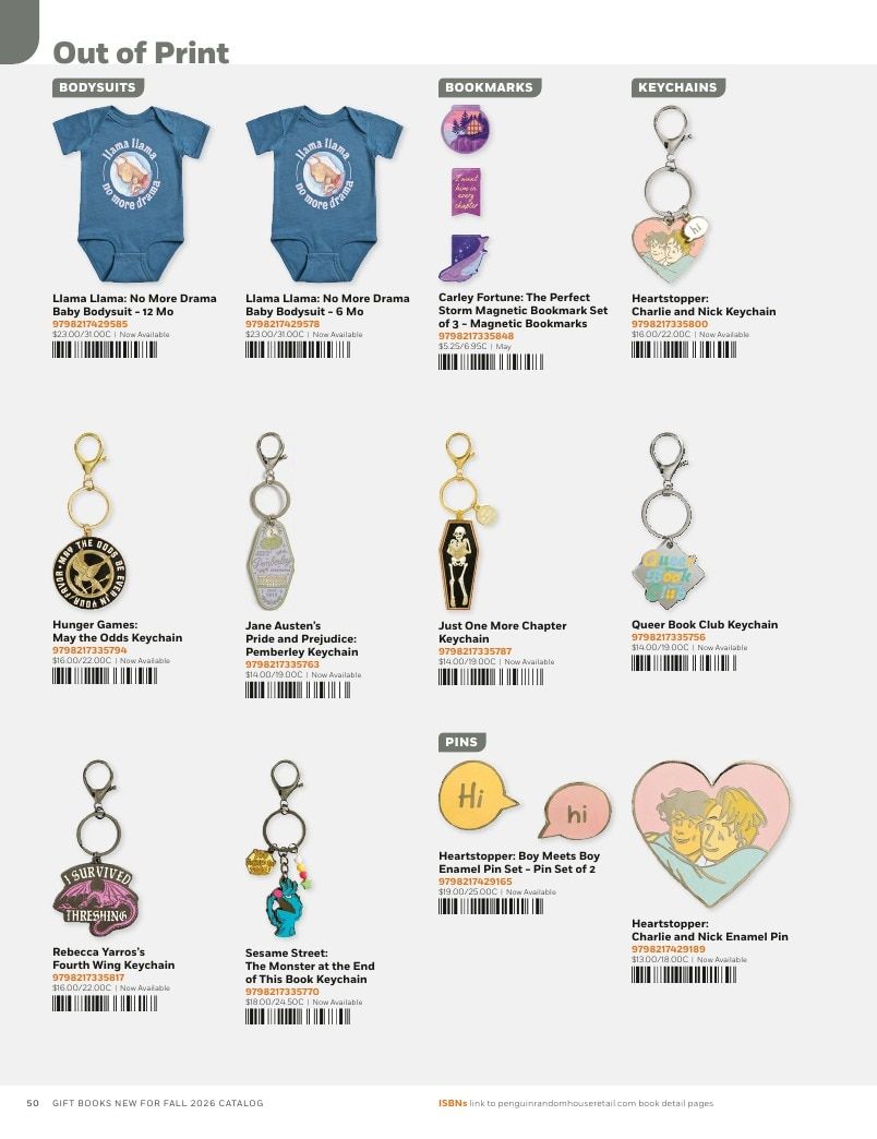 Penguin Random House Retail PRH Special Markets New for Fall 2026 Gift Books Catalog Weekly Ad January 1 - December 31, 2026