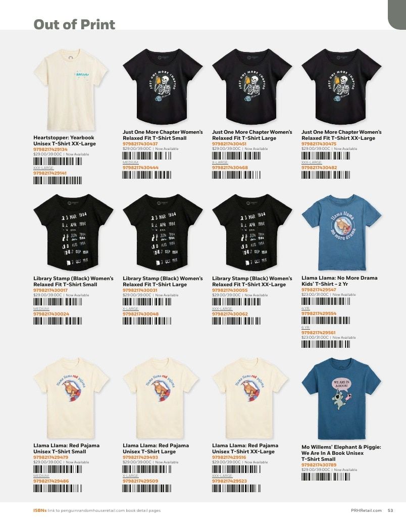 Penguin Random House Retail PRH Special Markets New for Fall 2026 Gift Books Catalog Weekly Ad January 1 - December 31, 2026
