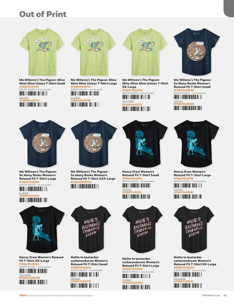 Penguin Random House Retail PRH Special Markets New for Fall 2026 Gift Books Catalog Weekly Ad January 1 - December 31, 2026
