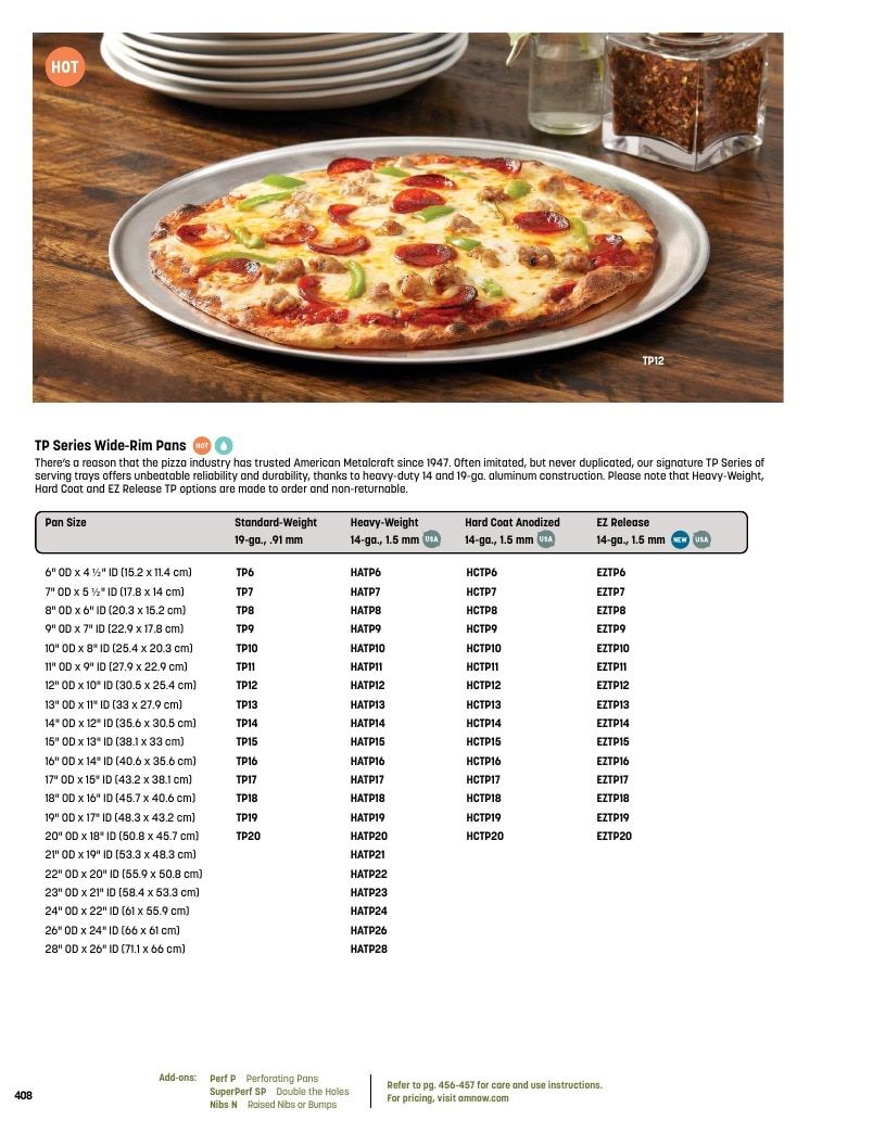 American Metalcraft Foodservice Catalog Weekly Ad January 1 - December 31, 2026