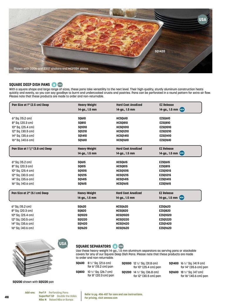 American Metalcraft Foodservice Catalog Weekly Ad January 1 - December 31, 2026