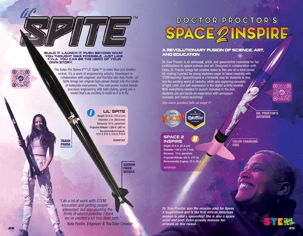 Estes Rockets Model Rocket Catalog Weekly Ad January 1 - December 31, 2026