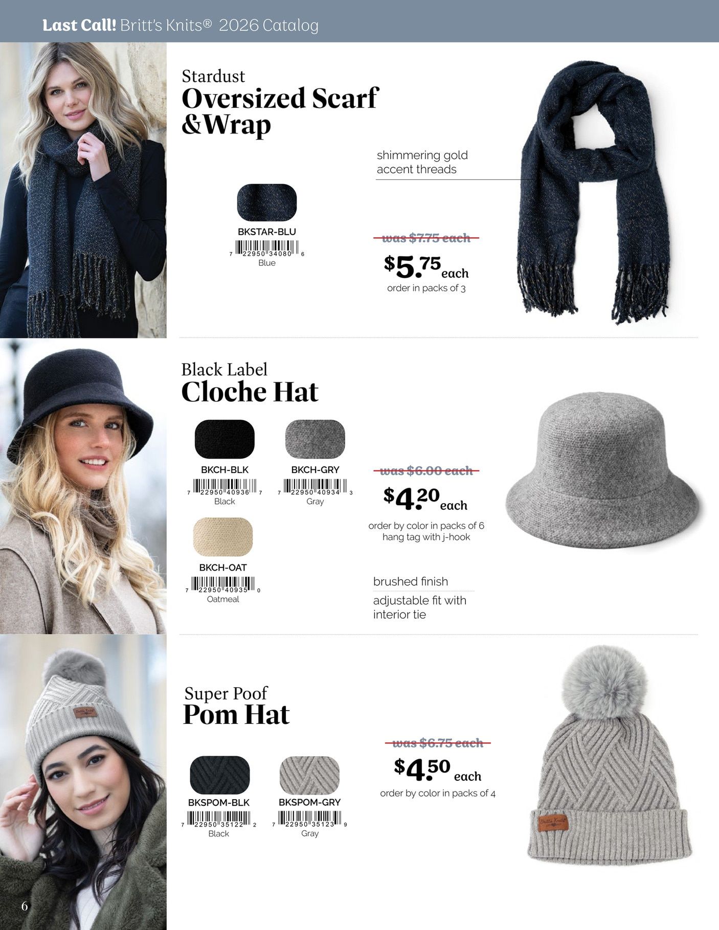 Britt's Knits Last Call Catalog Weekly Ad January 1 - December 31, 2026