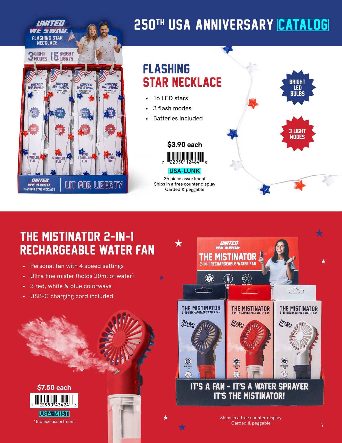 DM Merchandising USA 250 Anniversary Catalog Weekly Ad January 1 - December 31, 2026