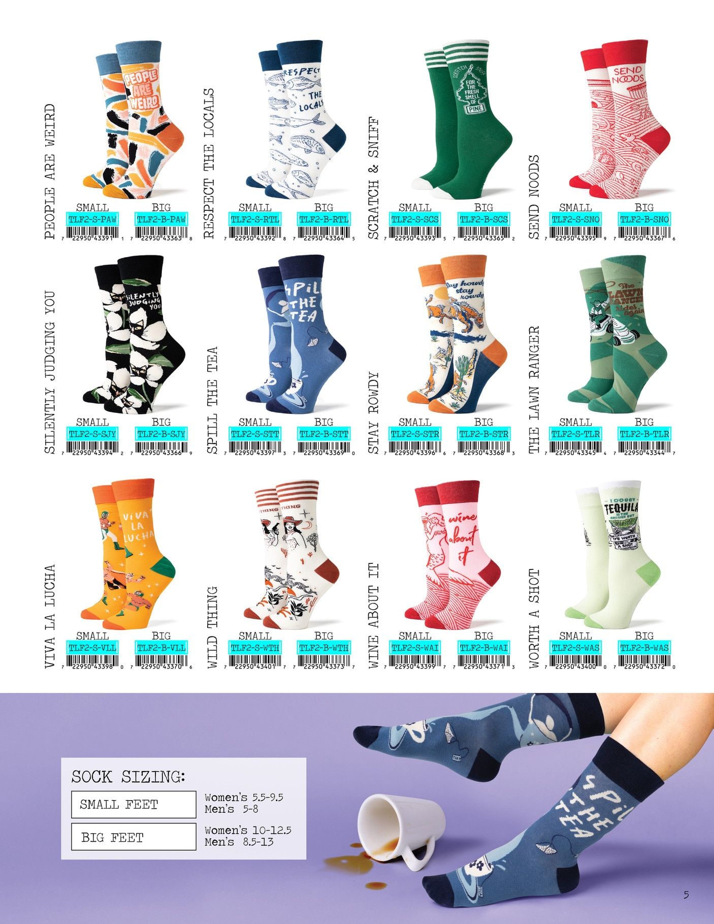 Two Left Feet Annual Catalog Weekly Ad January 1 - December 31, 2026
