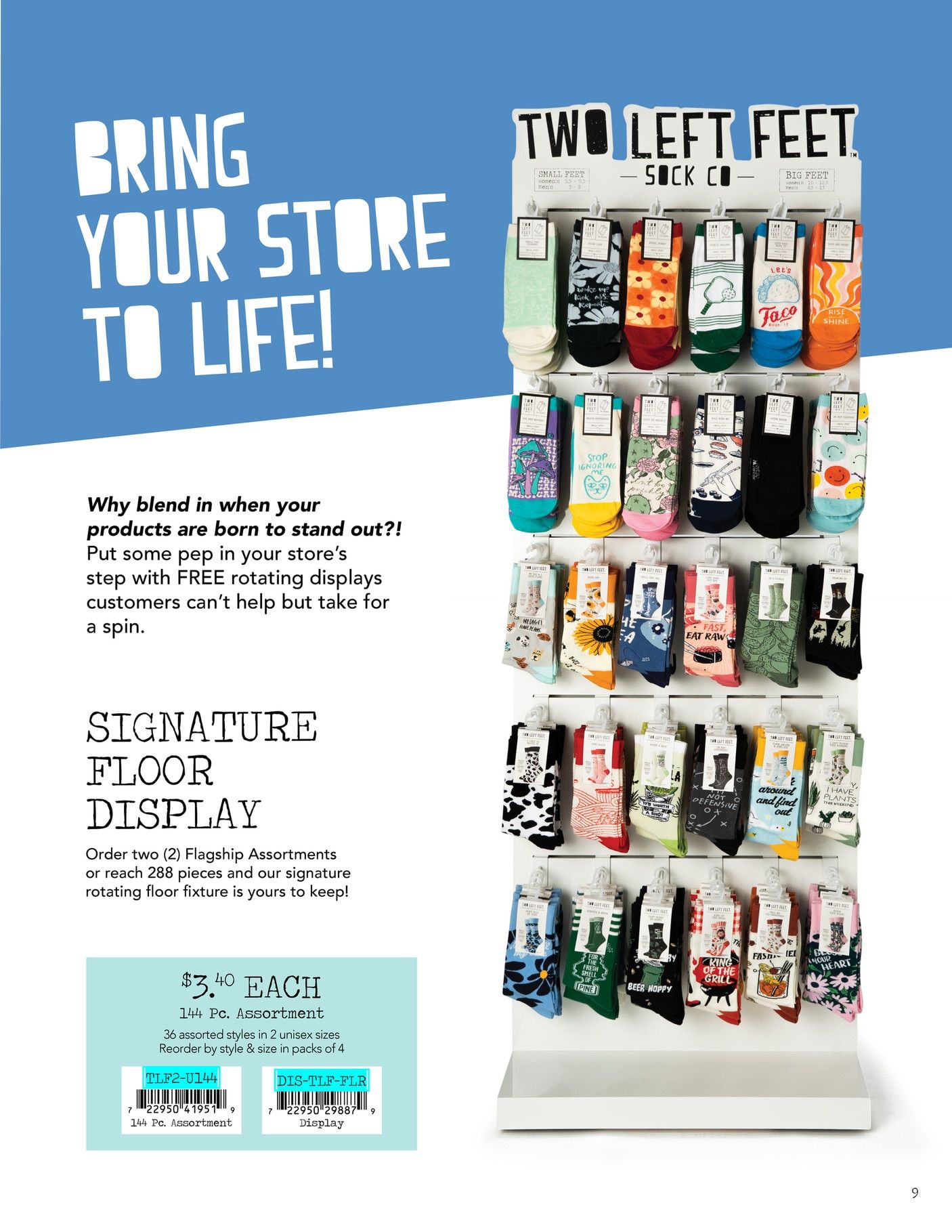 Two Left Feet Annual Catalog Weekly Ad January 1 - December 31, 2026