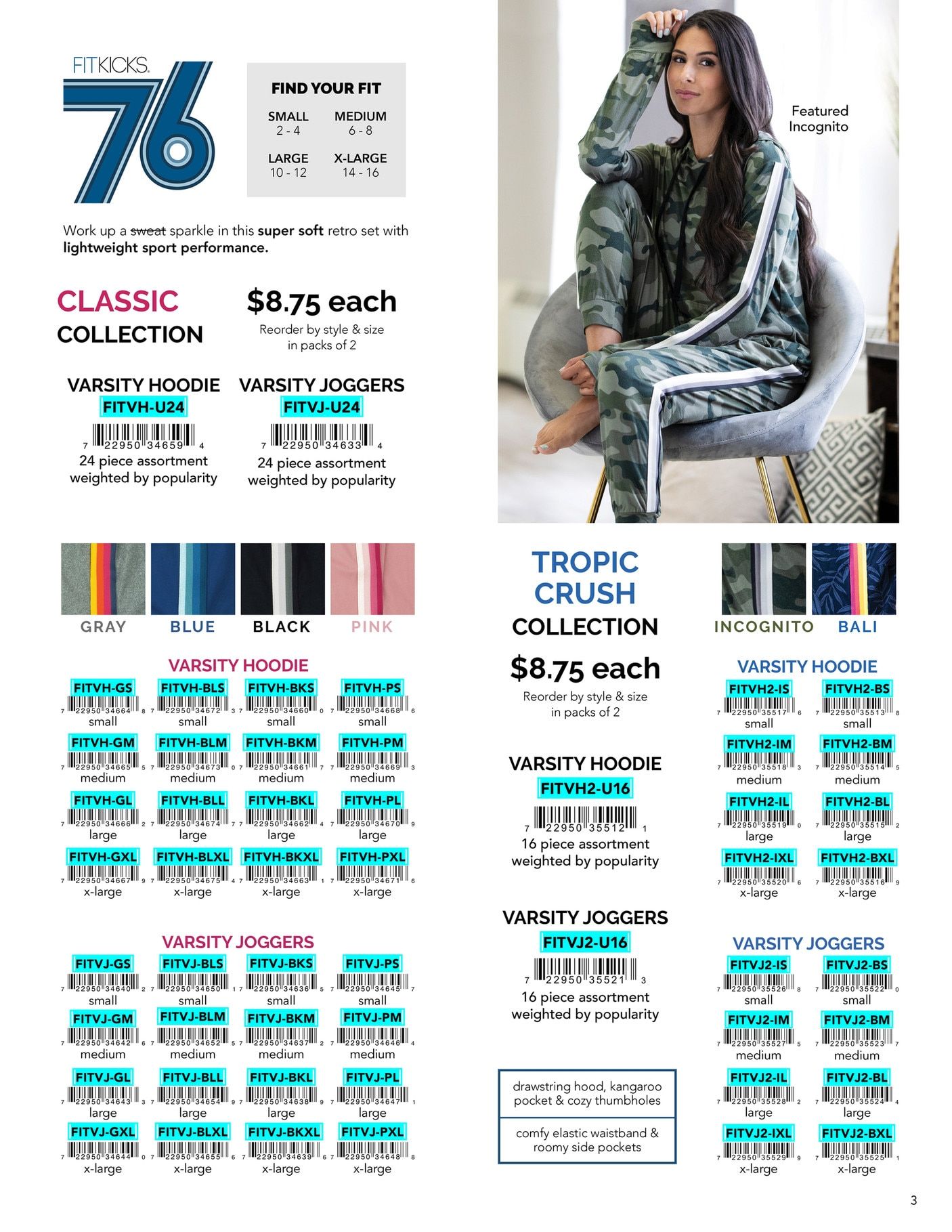 FitKicks Apparel Catalog Weekly Ad January 1 - December 31, 2026
