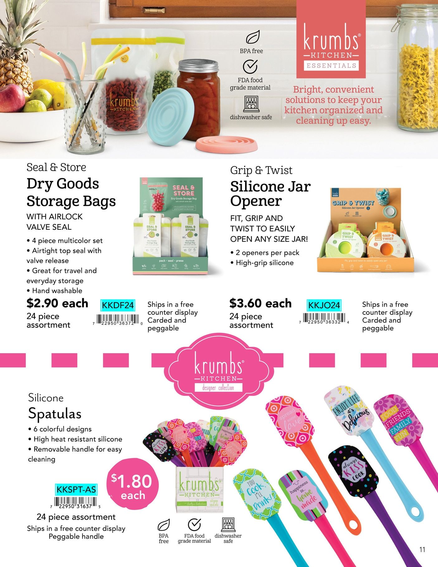 Krumbs Kitchen Annual Catalog Weekly Ad January 1 - December 31, 2026