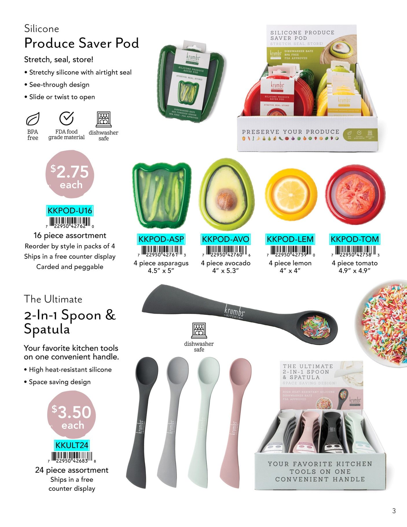 Krumbs Kitchen Annual Catalog Weekly Ad January 1 - December 31, 2026