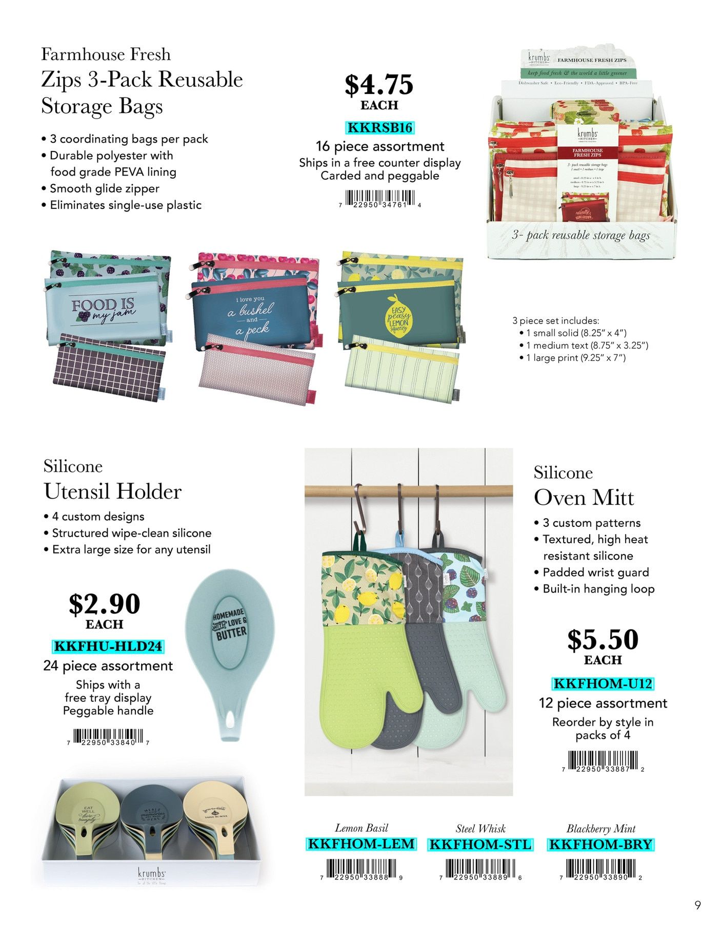 Krumbs Kitchen Annual Catalog Weekly Ad January 1 - December 31, 2026
