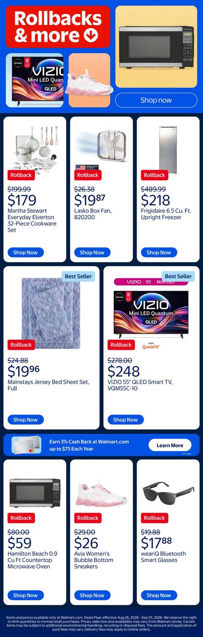 Walmart Weekly Ad August 26 - September 1, 2026