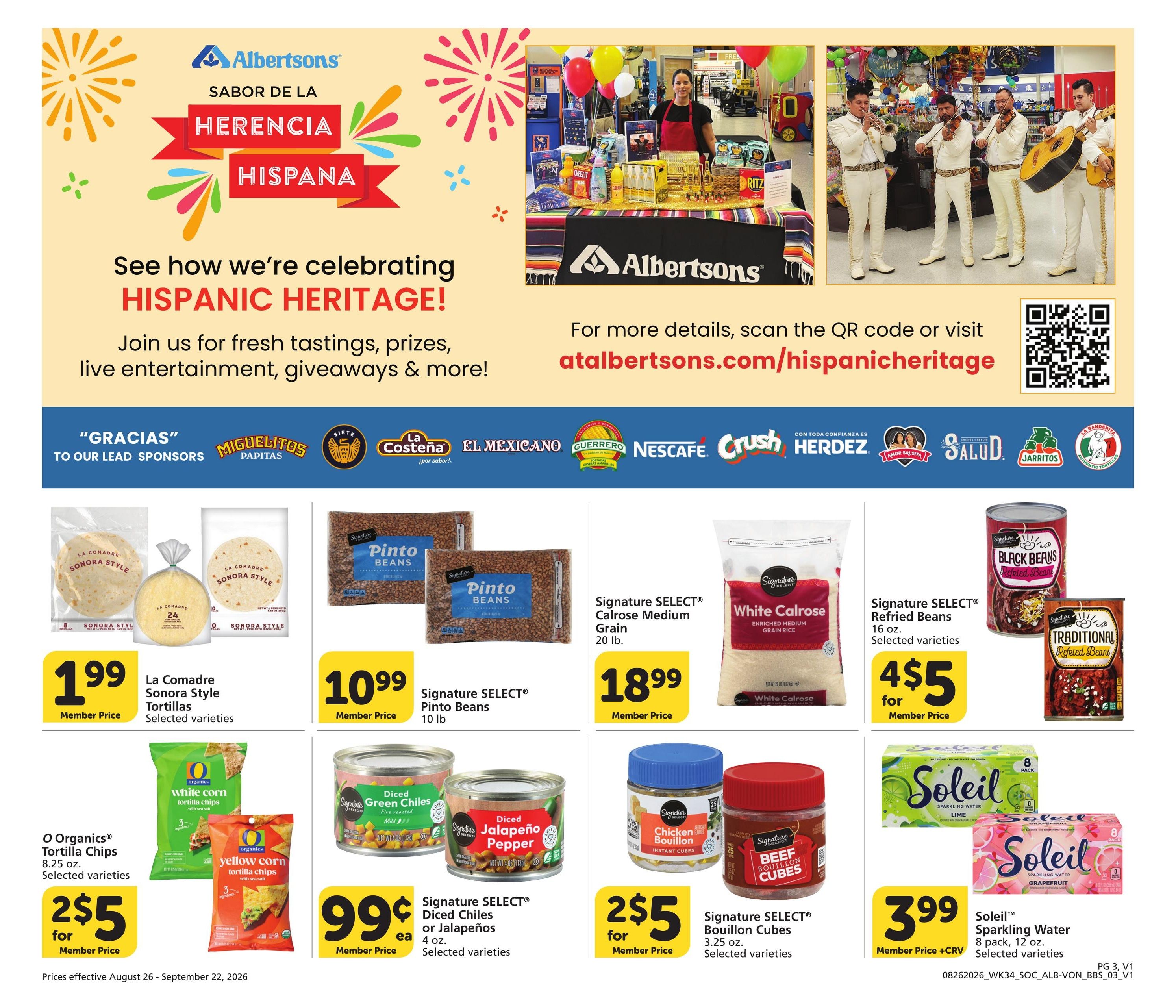 Albertsons (CA) Big Book of Savings Weekly Ad August 26 - September 22, 2026