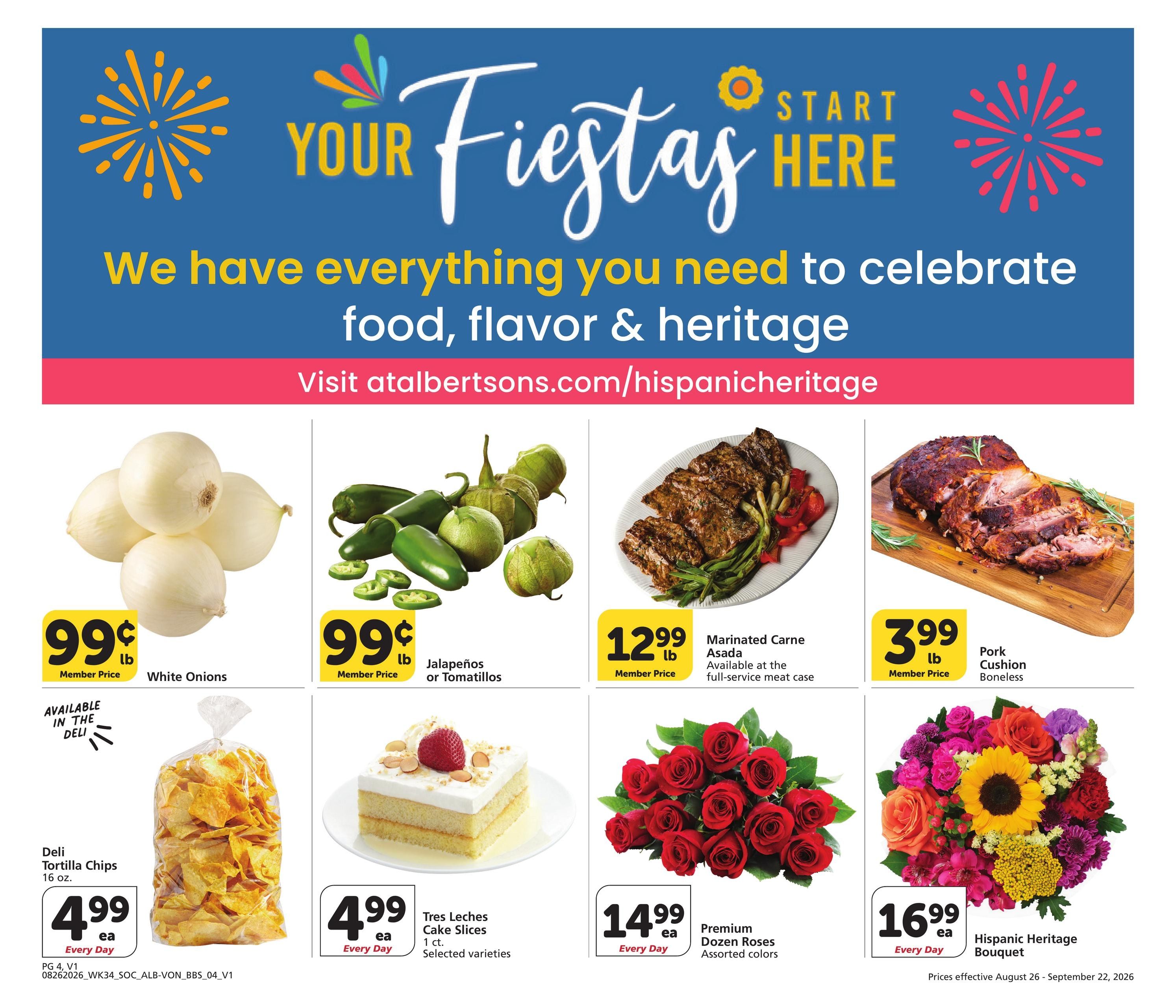 Albertsons (CA) Big Book of Savings Weekly Ad August 26 - September 22, 2026