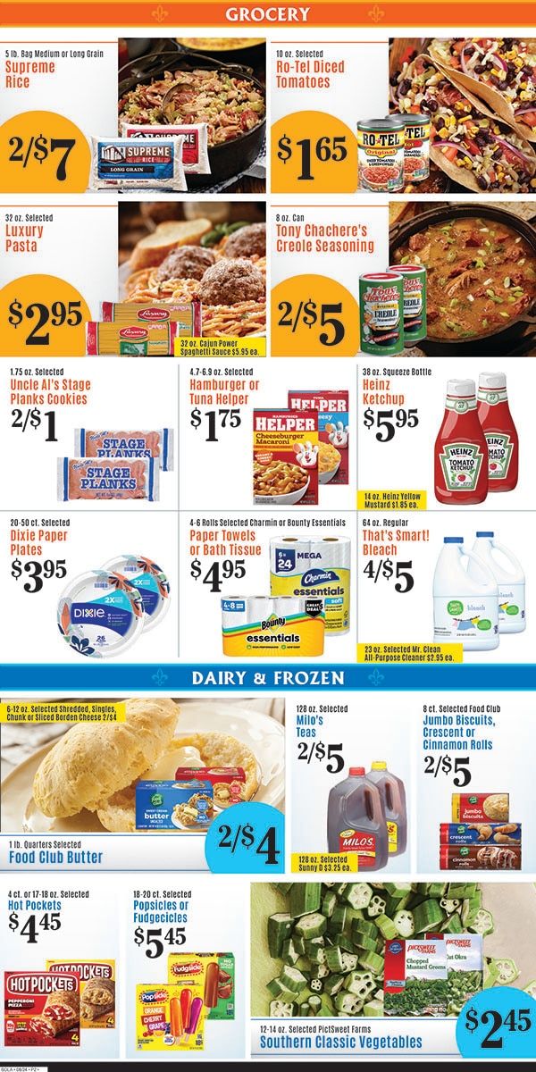 Benny's Supermarket Weekly Ad August 24 - 30, 2026
