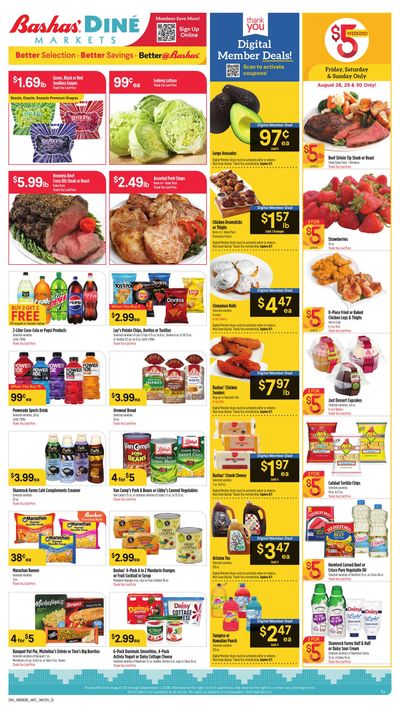 Bashas' (Tuba City Area, AZ) Weekly Ad August 26 - September 1, 2026