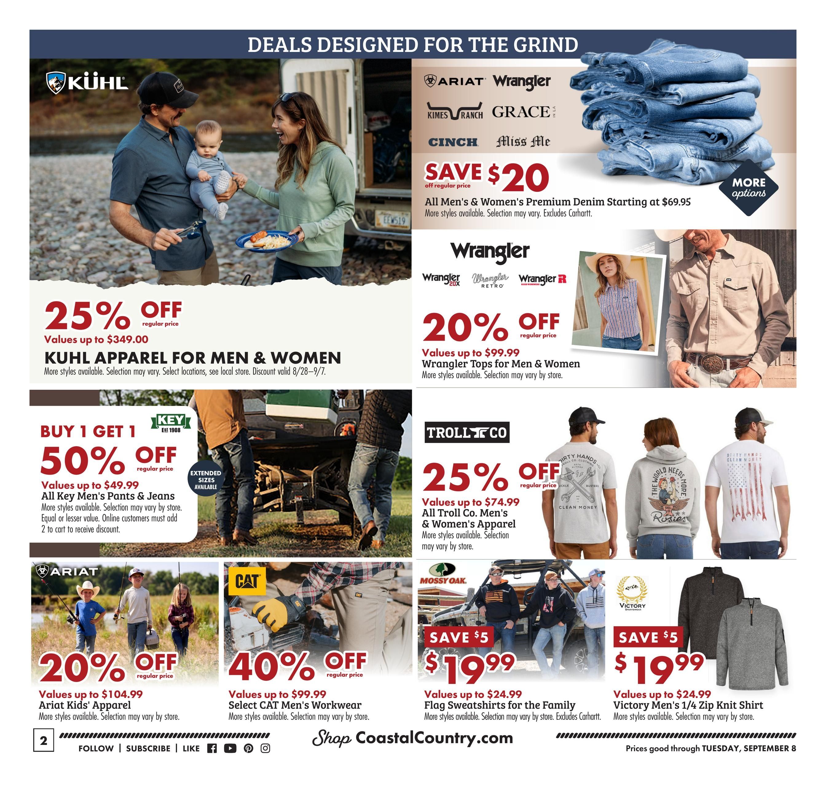 Coastal Farm Labor Day Sale Weekly Ad August 26 - September 8, 2026