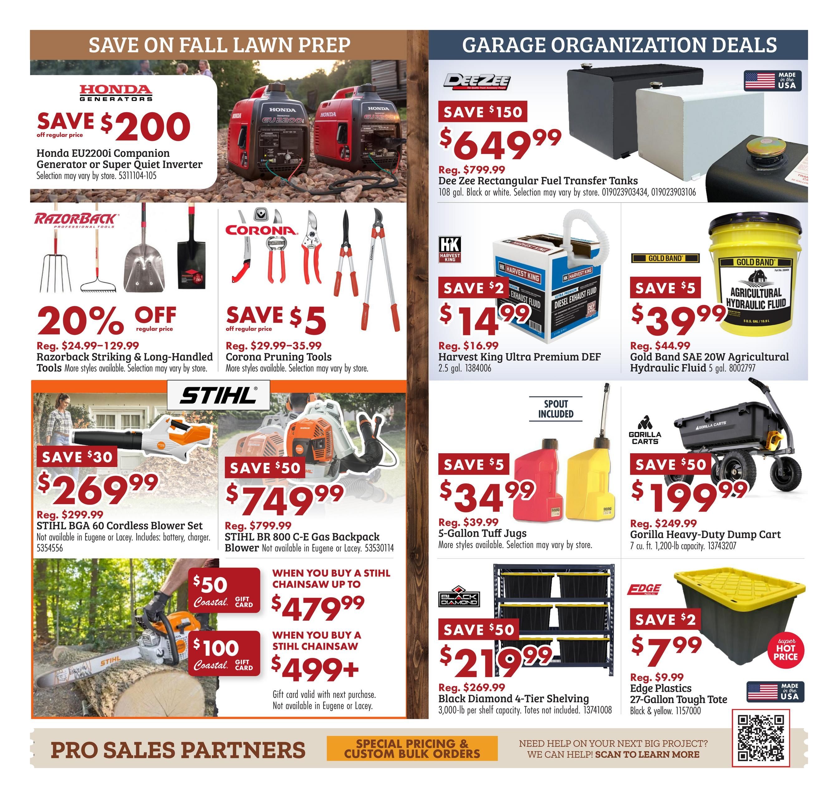 Coastal Farm Labor Day Sale Weekly Ad August 26 - September 8, 2026