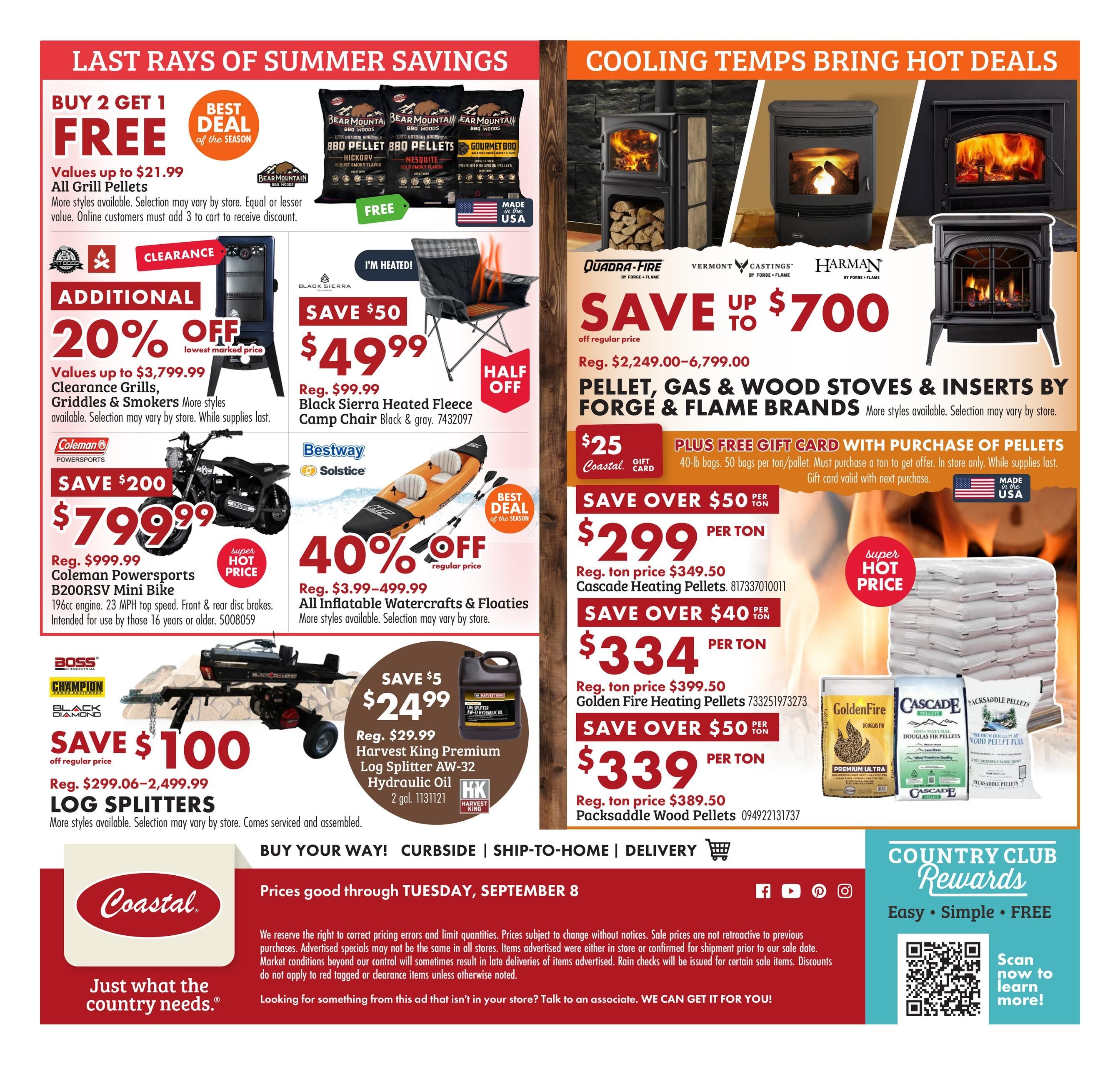 Coastal Farm Labor Day Sale Weekly Ad August 26 - September 8, 2026