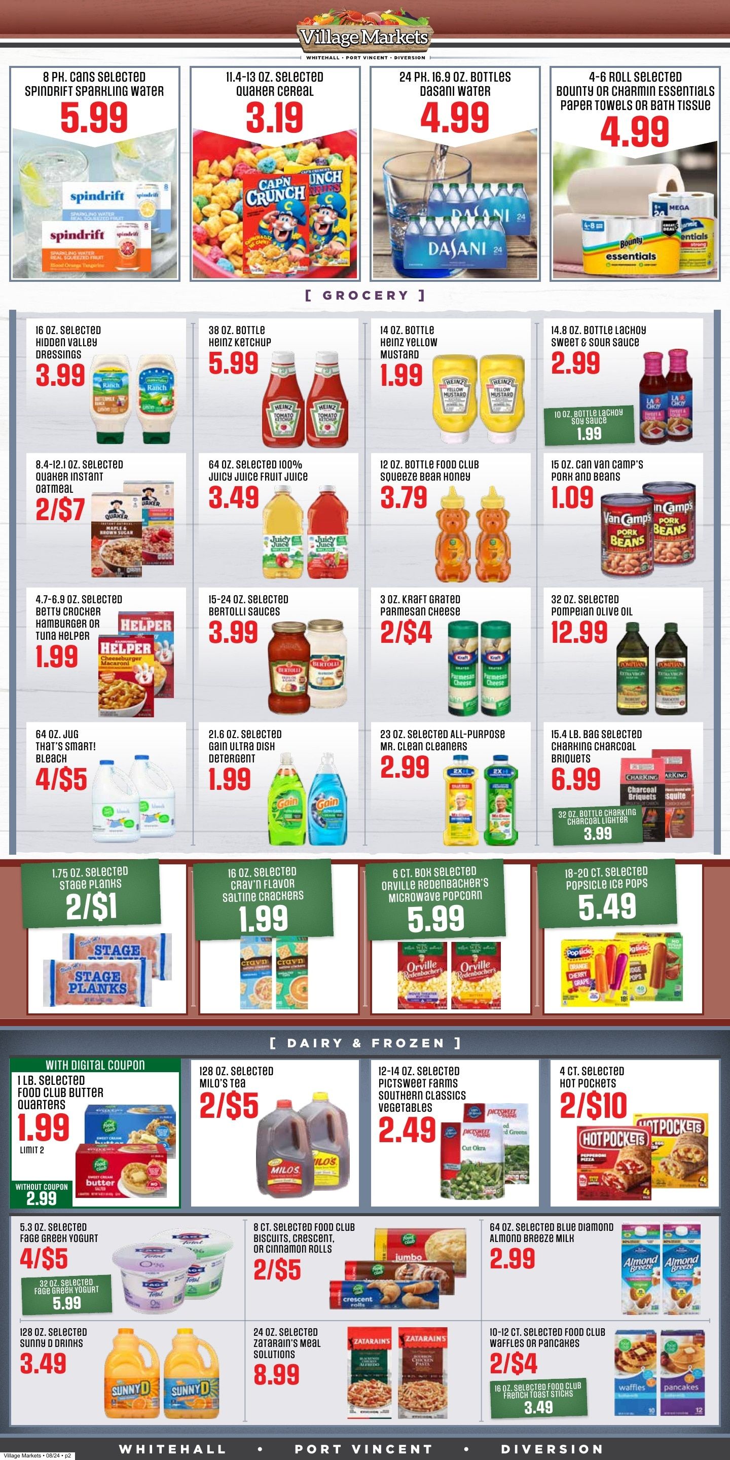 Village Markets Weekly Ad August 25 - 31, 2026