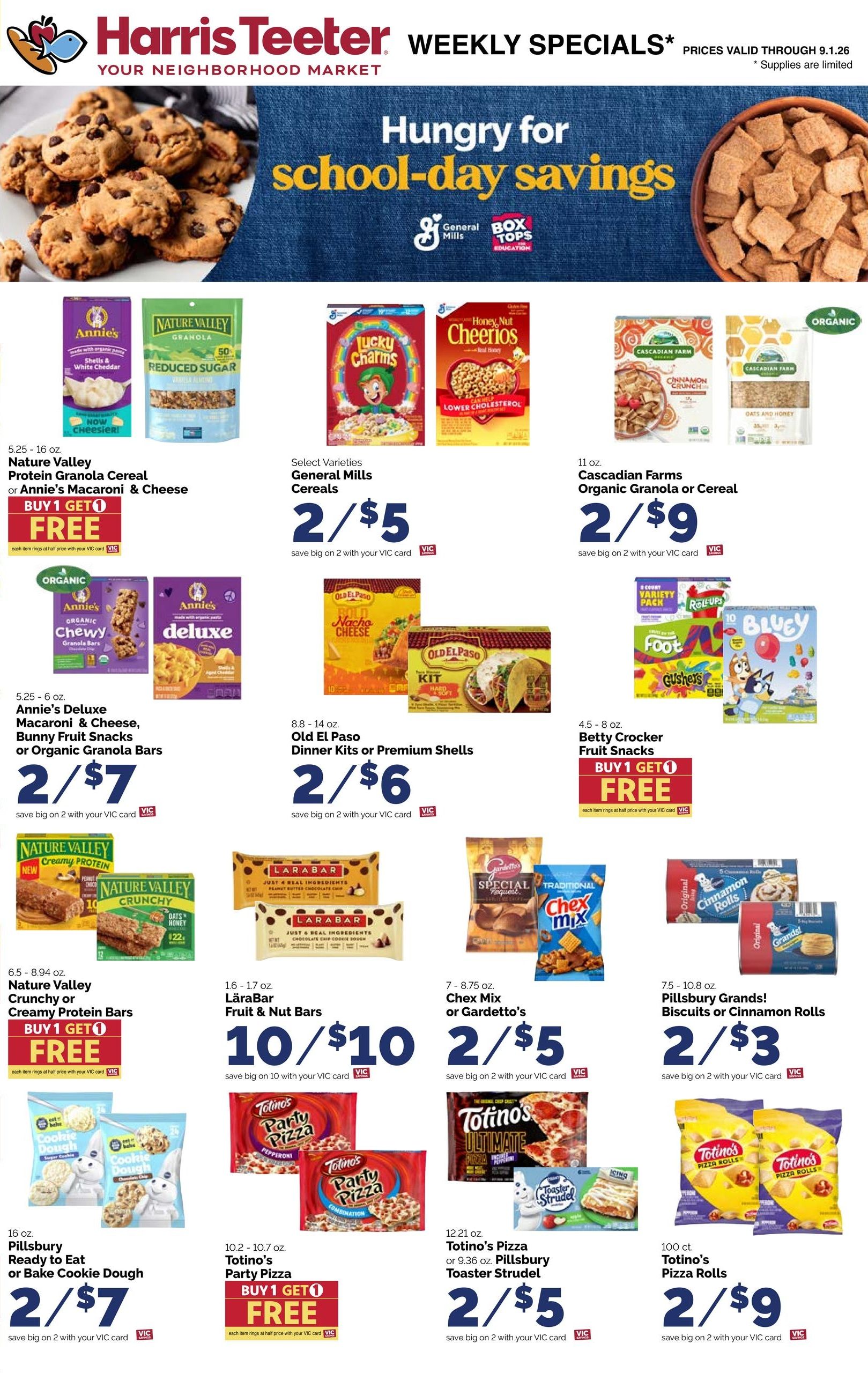 Harris Teeter (Arlington–Alexandria Area, VA) Weekly Ad August 26 - September 1, 2026