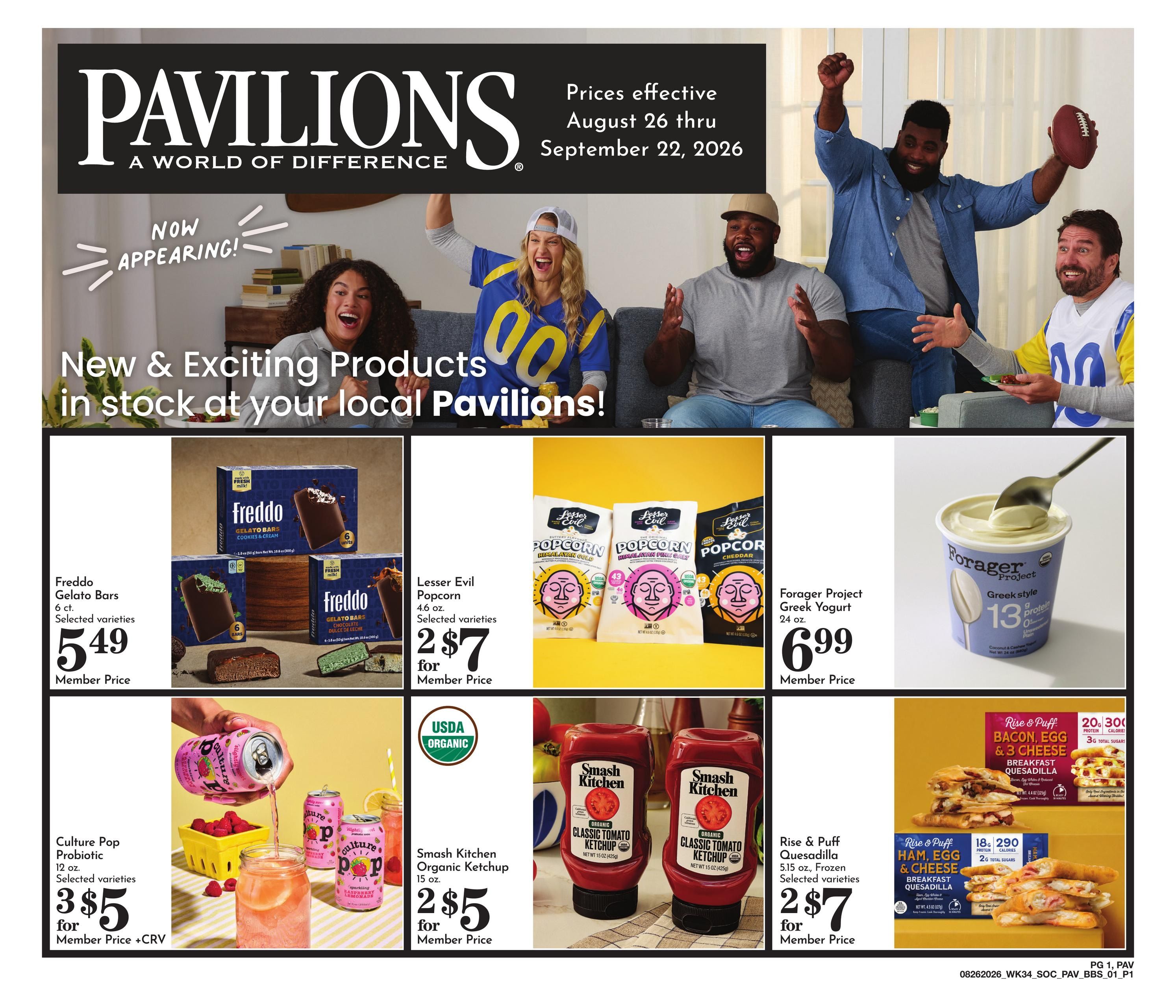 Pavilions Big Book of Savings Weekly Ad August 26 - September 22, 2026