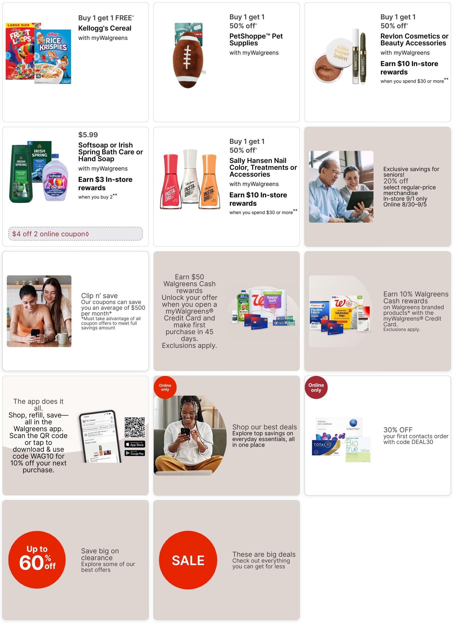 Walgreens (Timpson Area, TX) Weekly Ad August 30 - September 5, 2026