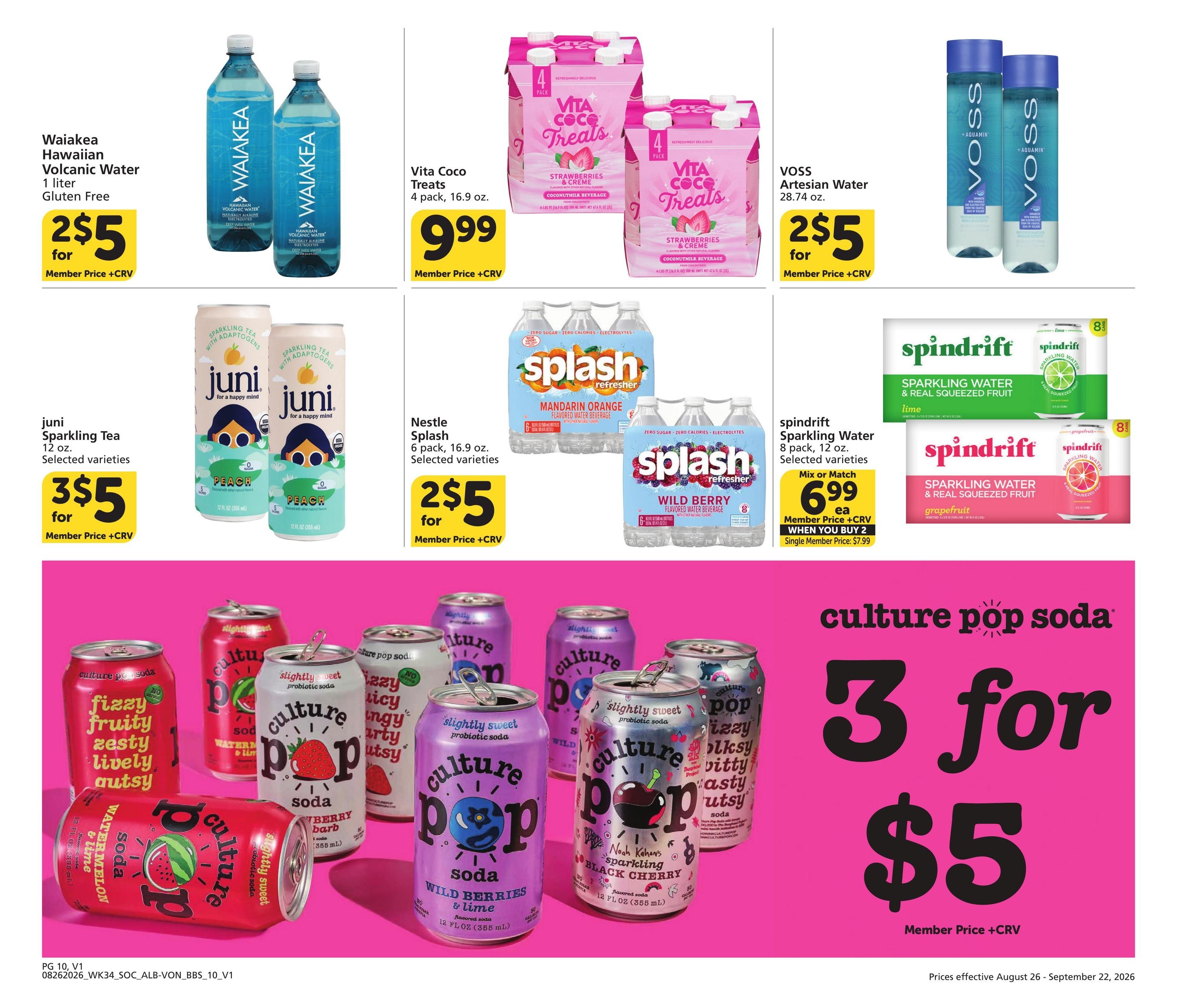 Albertsons (San Diego–La Jolla Area, CA) Big Book of Savings Weekly Ad August 26 - September 22, 2026