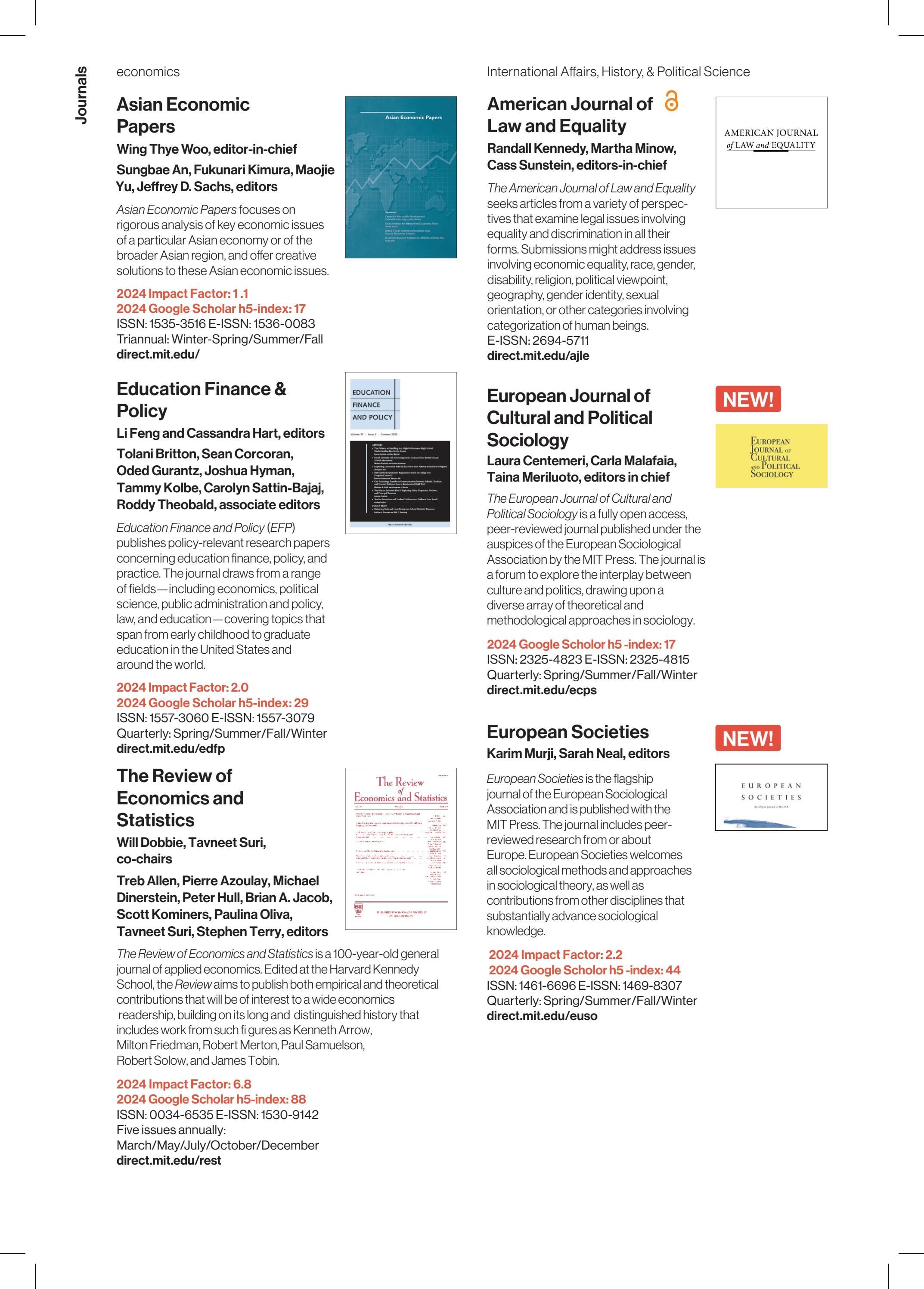 MIT Press Fall 2026 Catalog Weekly Ad January 1 - December 31, 2026