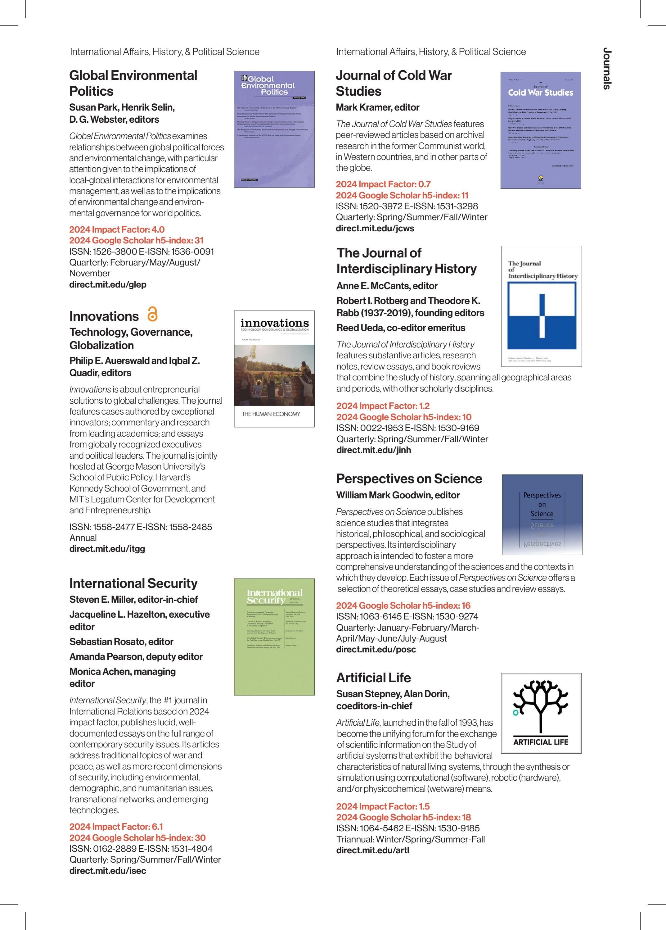 MIT Press Fall 2026 Catalog Weekly Ad January 1 - December 31, 2026