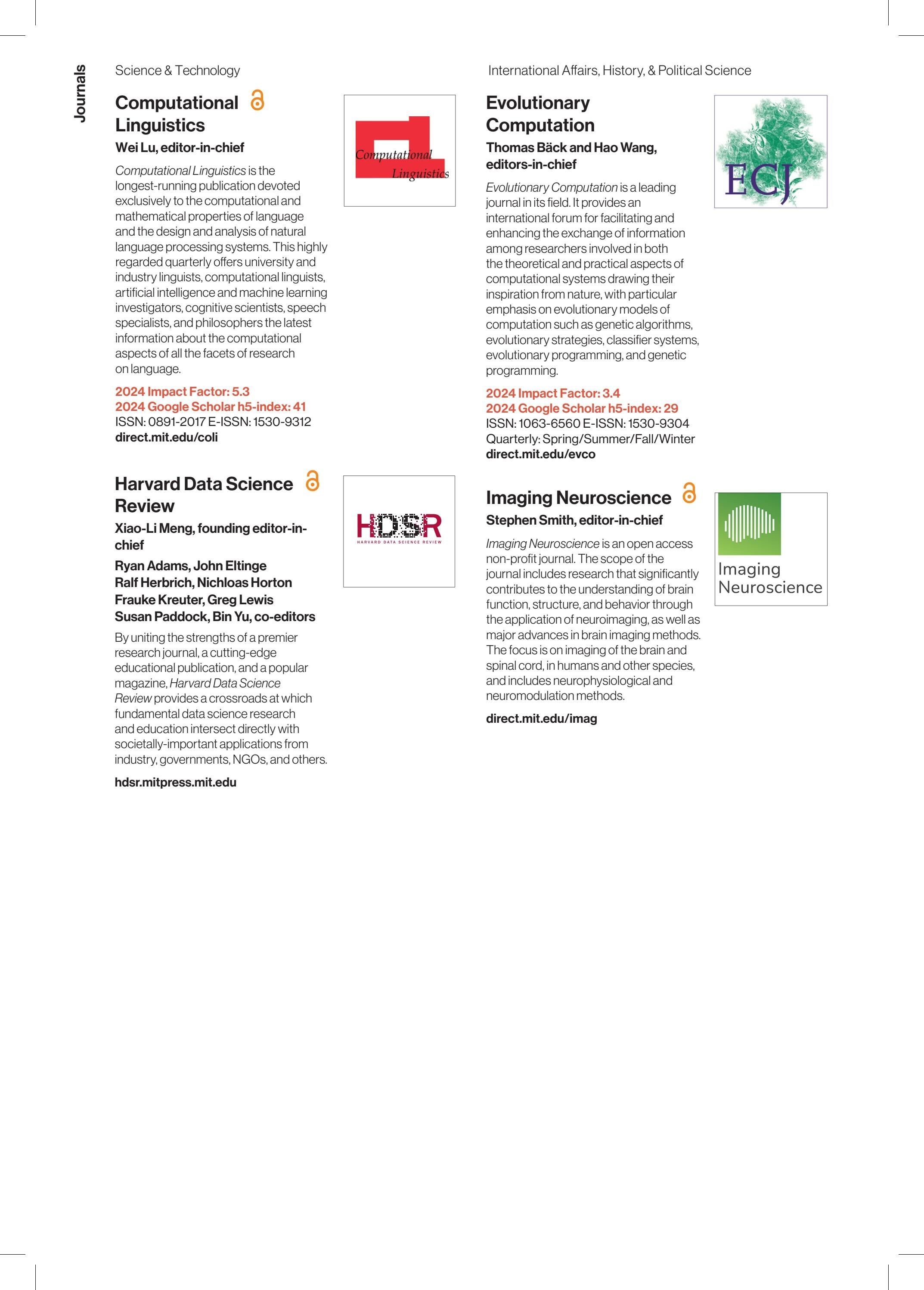 MIT Press Fall 2026 Catalog Weekly Ad January 1 - December 31, 2026