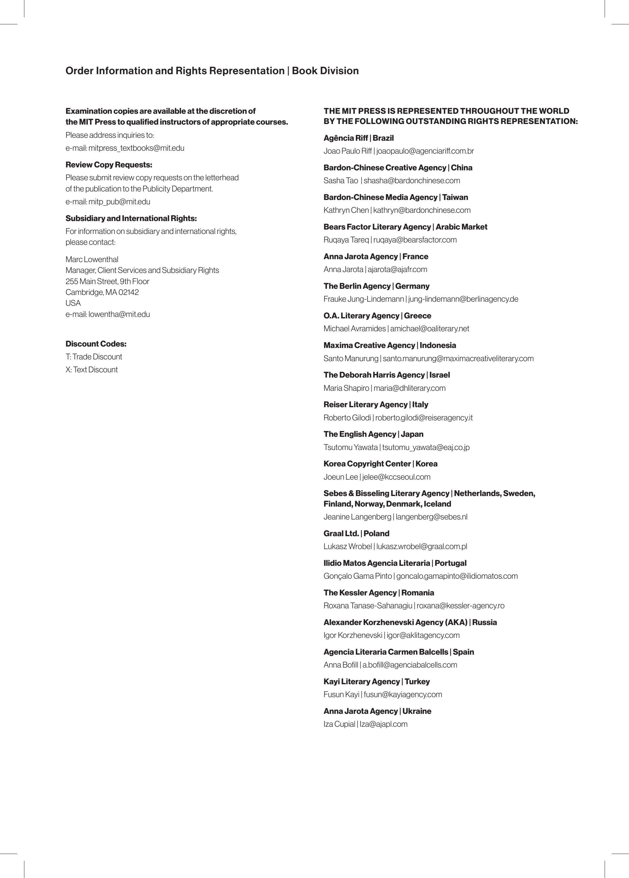 MIT Press Fall 2026 Catalog Weekly Ad January 1 - December 31, 2026