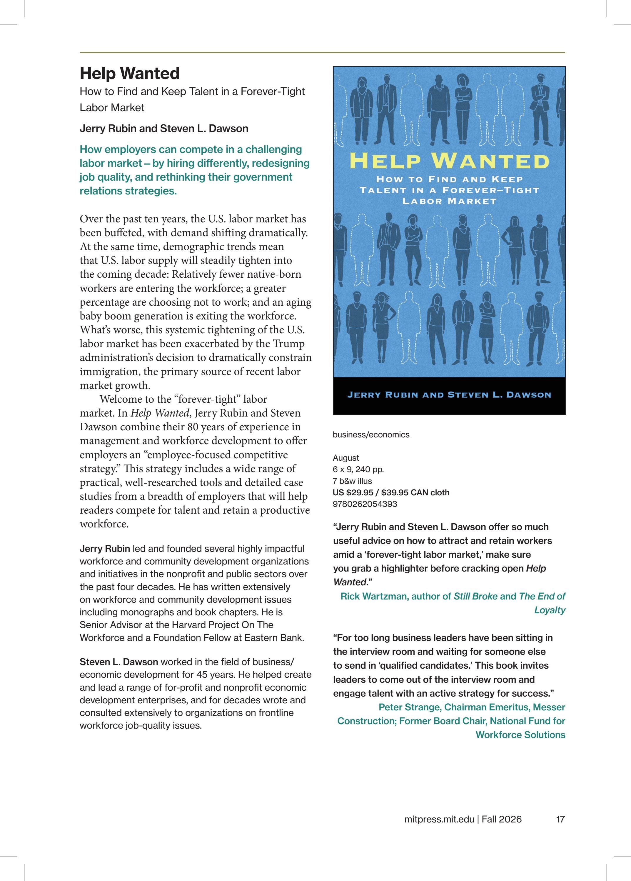 MIT Press Fall 2026 Catalog Weekly Ad January 1 - December 31, 2026