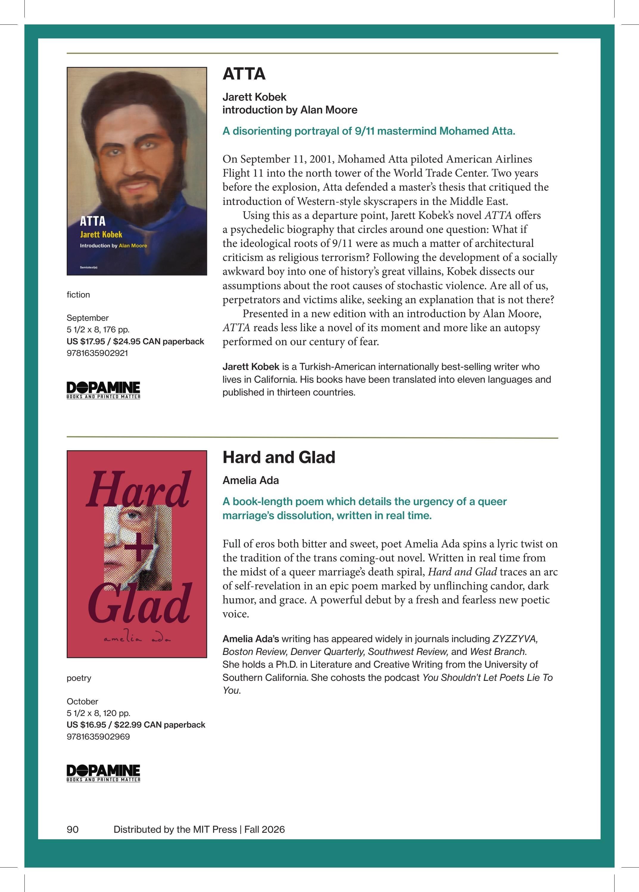 MIT Press Fall 2026 Catalog Weekly Ad January 1 - December 31, 2026